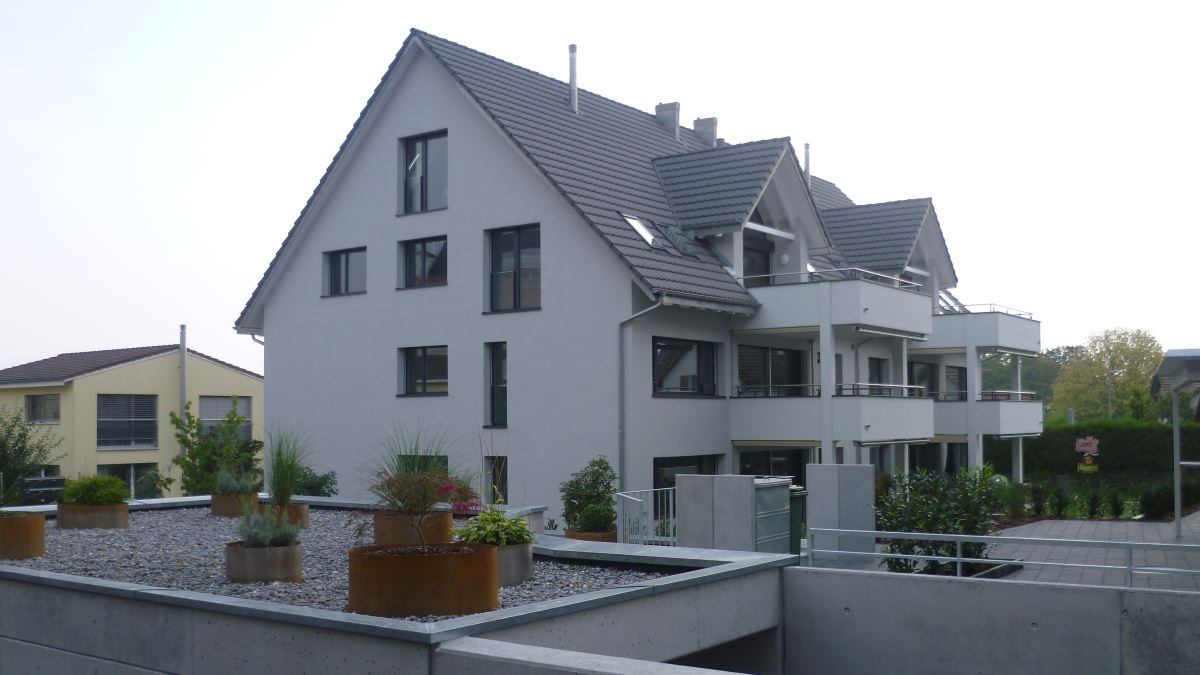 Wohnungsbau Hausbau - Referenz von Elektro Beyeler GmbH, Aristau Althäusern im Freiamt Kanton Aargau