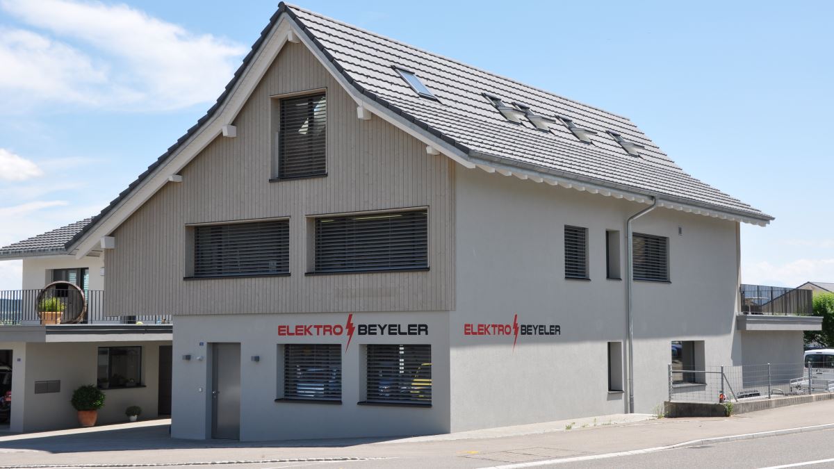 Elektro Beyeler GmbH, Elektroinstallationen Freiamt und Säuliamt, Hauptsitz Aristau Althäusern Kanton Aargau